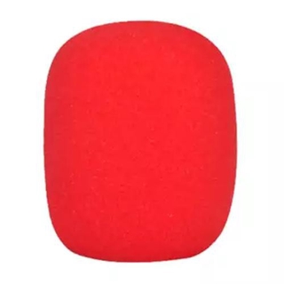 ฟองน้ำครอบหัวไมค์ Mic Foam Cover รุ่น MF-3 (Red)