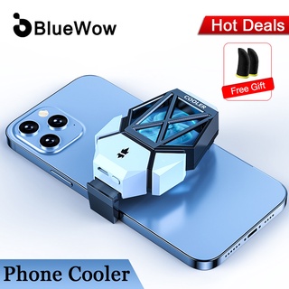 Bluewow DY08 พัดลมระบายความร้อนเทอร์โบ ฮีตซิงก์ ขนาดเล็ก สําหรับโทรศัพท์มือถือ I-Phone Samsung Xiaomi