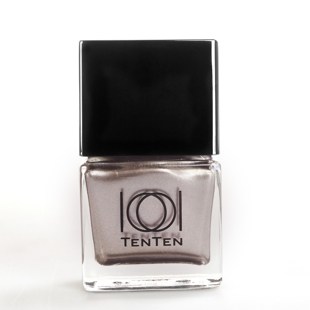 Ten Ten Nail Color 12ml Silver TTT14  เท็นเท็น น้ำยาทาเล็บ #TTT14