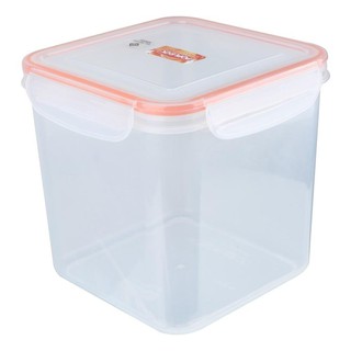 ราคาพิเศษ!! กล่องอาหารเหลี่ยมสูง POPLOCK 9143M 2.8 ลิตร สีส้ม ภาชนะใส่อาหาร FOOD CONTAINER POP LOCK 9143M 2.8L ORANGE