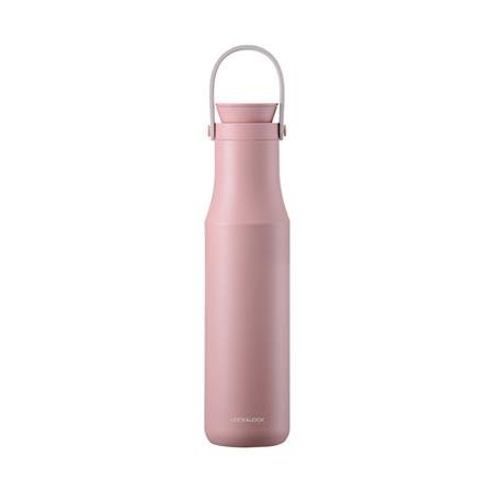 แก้วน้ำ กระติกสูญญากาศ LOCKNLOCK METRO TUMBLER 710 มล. สีชมพู ขวดน้ำ