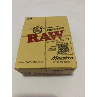 กระดาษมวน RAW Cone Tips Maestro