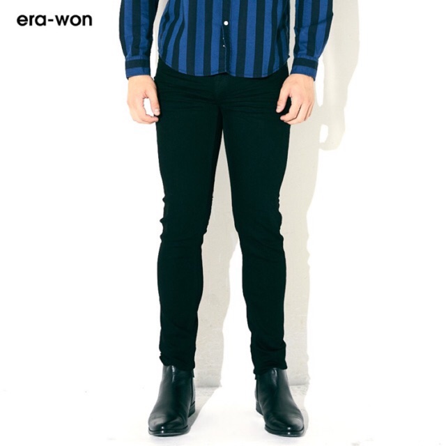 ส่งฟรี!!! ยีนส์ erawon รุ่นSelvedge ริมแดง สีBlack Venus เอว32 มือ1 ป้ายห้อย