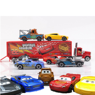 6 In 1 โมเดลรถยนต์ดิสนีย์ Pixar Cars Mcqueen Diecast ของเล่นสําหรับเด็ก ของเล่นเด็ก ของเล่น เสริม พัฒนาการ ชุดของเล่น Itimtoys