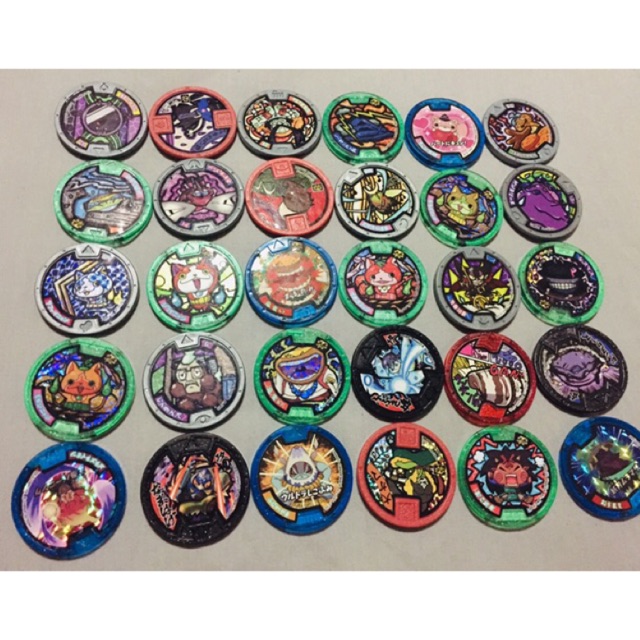 Yokai watch เหรียญ โยไค 30 เหรียญ