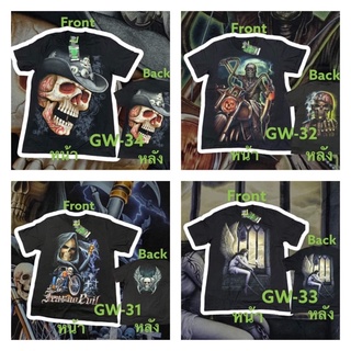 #เสื้อยืดเรืองแสง#T shirtคอกลม(Glow in The Dark)#Rock Eagle ของแท้ 100%Cotton#Jong888