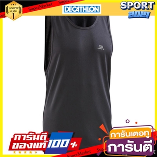 เสื้อกล้ามผู้ชายสำหรับใส่วิ่งรุ่น RUN DRY (สีดำ) Mens Running Tank - RUN DRY - Black