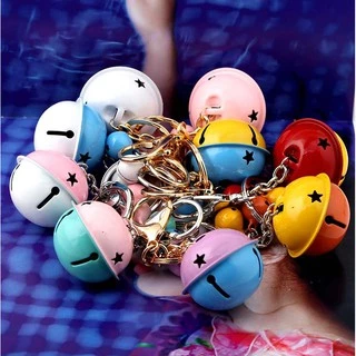 (พร้อมส่ง)พวงกุญแจ กระดิ่ง กระพรวน กระพรวนหลากสี