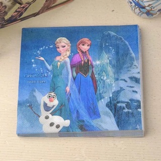 กระดาษทิชชู่ ลายการ์ตูน แฟนซีน่ารัก frozen