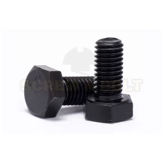 น็อต สกรู หัว หกเหลี่ยม โบลท์ เหล็กแข็ง 12.9 เกลียวมิล หยาบ M5 M6 / Hexagon Head Screw/Bolt Metric Thread Grade 12.9
