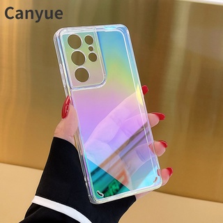 Xiaomi Mi 11 Lite Pro 11Lite 11Pro POCO X3 NFC Pro F3 X3nfc X3pro Mi11 Mi11Lite Mi11pro Laser Ranibow Phone Case Hard Plating Acrylic Back Cover Luxury Plastic Shinning Casing