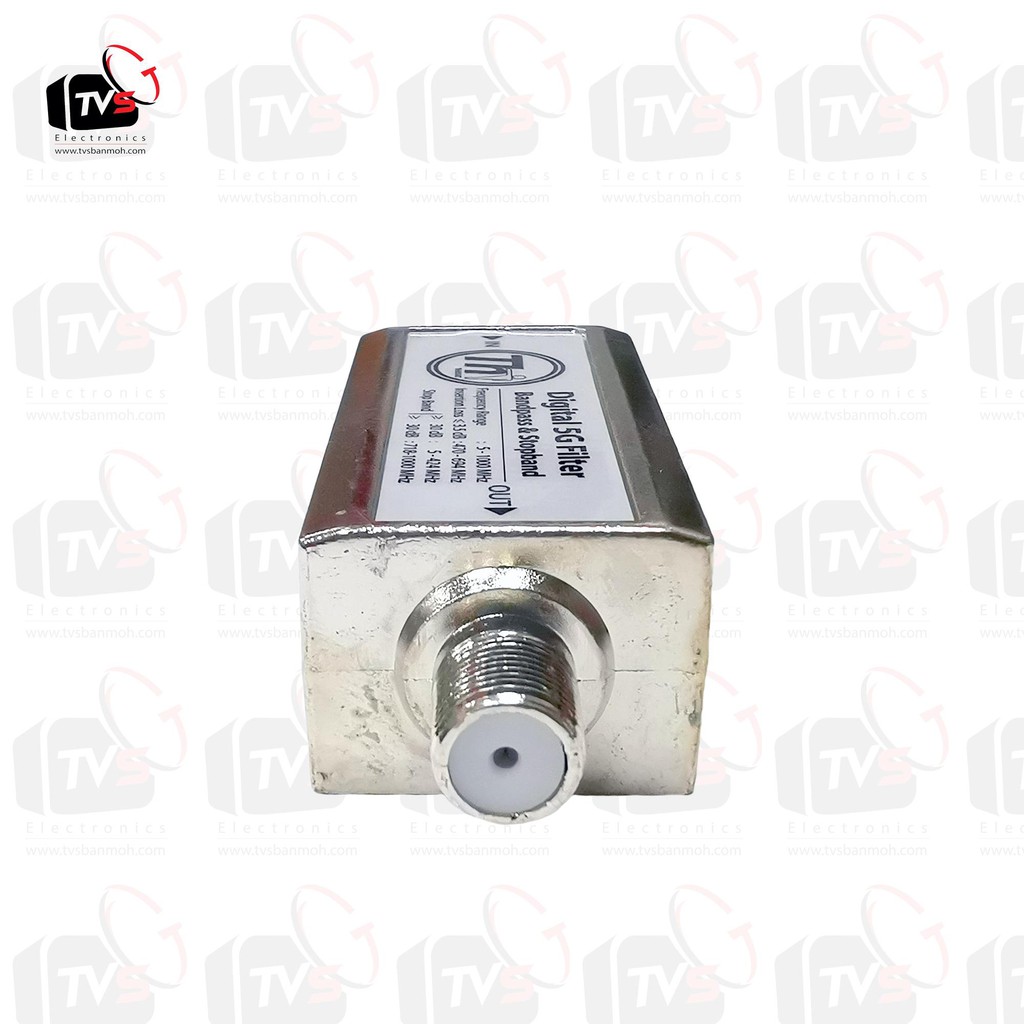 Thaisat อุปกรณ์ ตัด กรอง สัญญาณรบกวน 5G ในสายสัญญาณ ทีวีดิจิตอล ย่านความถี่ 5-1000MHz - รูปที่ 3