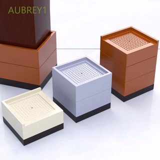 AUBREY1 Durable Table Heightening Cushion Wear-resisting Bed Riser Furniture Leg Pad Sofa 4pcs Heavy Duty Anti-slip Mute Mat Anti Noisy Floor Protector/Multicolor