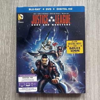 📀Blu-ray แผ่นบลูเรย์ การ์ตูน Justice League: Gods And Monsters(แผ่นแท้ มือสองเหมือนใหม่ จาก US)