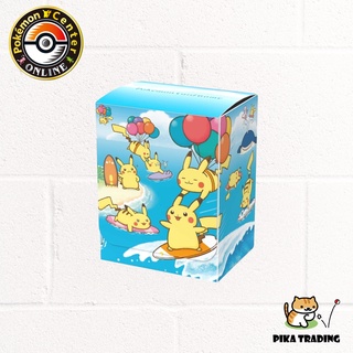 [Pokemon​] Deck Case - กล่องใส่การ์ด โปเกมอน Surfing Pikachu พิคาชู จาก Pokemon Center Japan 🇯🇵