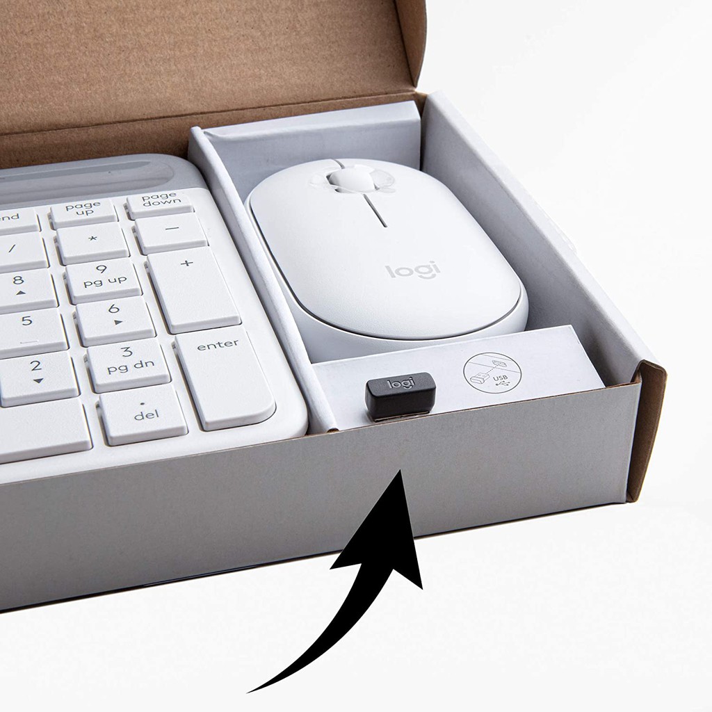 ⚡️คีย์บอร์ดและเมาส์ไร้สาย⚡️ Logitech MK470 Slim Wireless Combo (คีย์ไทย-อังกฤษ) Warranty 1 - y รูปที่ 5