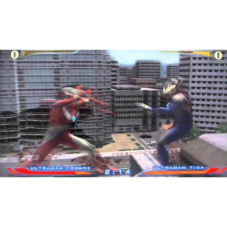 Ps2 เกมส์ Ultraman Fighting Evolution Rebirth