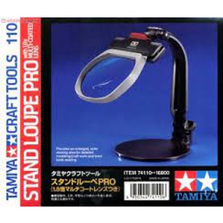 TAMIYA 74110 Stand Loupe Pro W/1.8X Multi-Coated Lens