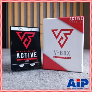 ฟรีค่าส่ง V BOX Mono Active DI MKII VBOX ตัวกรองสัญญาณเสียง กล่องสัญญาณเสียง ดีไอสำหรับเบสกีตาร์และเครื่องดนตรี เอไอ-...