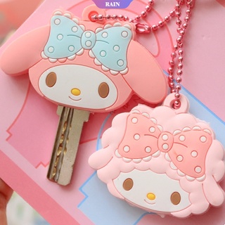 เคสพวงกุญแจ ป้องกันฝุ่น ลายการ์ตูน Sanrio Hello Kitty My Melody จํานวน 1 ชิ้น [RAIN]