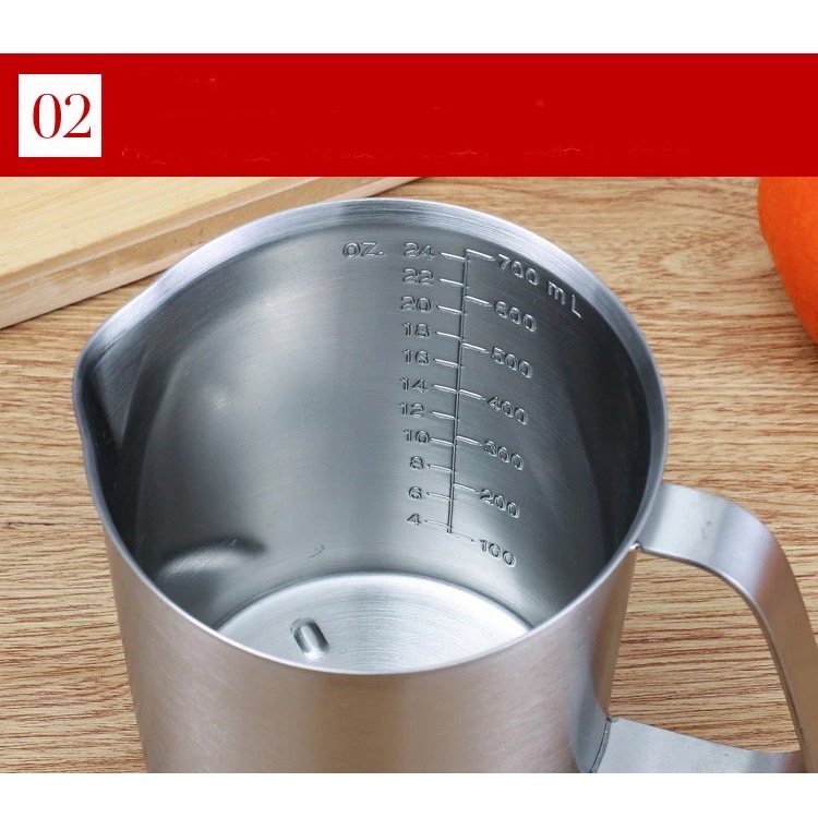 เหยือกตวงสแตนเลส แบบมีสเกล - รูปที่ 2