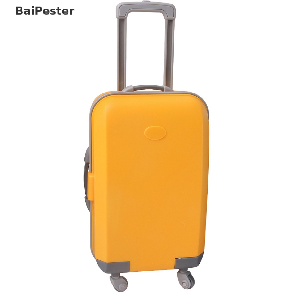 [BaiPester] กระเป๋าเดินทาง ความจุสูง สําหรับตุ๊กตาบาร์บี้ ของเล่นเด็ก เปิด