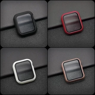 พร้อมส่งจากไทย Case ใช้สำหรับ Smart Watch Series 11/10/9/8/7/6/SE/5/4/3/2/1 พร้อมกระจกกันรอยหน้าจอ คลุมรอบด้าน เคสกระจก