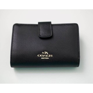 COACH F54010 MEDIUM CORNER ZIP WALLET IN