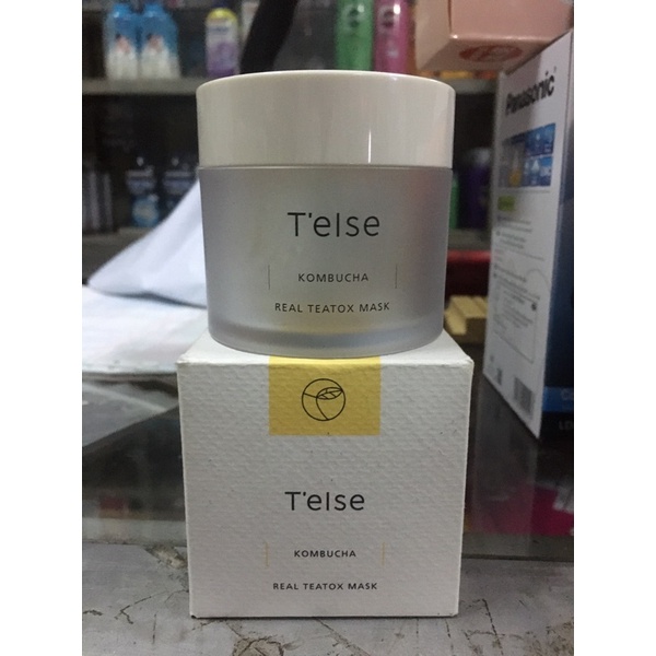 กระปุกเปล่า พร้อมกล่อง T’else Kombucha Teatox Mask ขนาด 80 ml