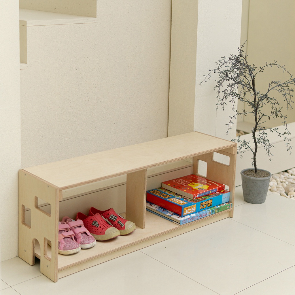 Bench (เบนช์) - ชั้นวางของ หนังสือ หรือรองเท้าเด็ก