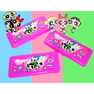 ♥สินค้าพร้อมส่ง♥กล่องดินสอพลาสติก 2 ชั้น ลาย PowerPuff Girls