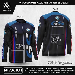 Adriatico เสื้อกีฬาขี่มอเตอร์ไซค์ "BMW MOTORRAD GS" | 006 | เสื้อแขนยาว: เสื้อโปโล: เสื้อยืด |