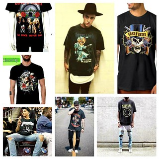 Metallica  เสื้อยืด T-shirt เสื้อยืดวงดนตรี ลายดัง (im inside im you)