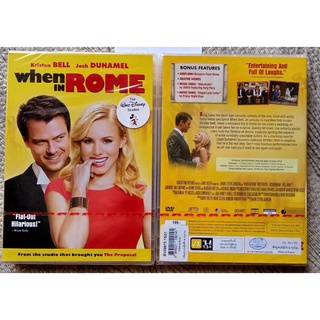 [ DVD หนัง มือ 1 ] When in Rome (2010) อธิฐานวุ่นลุ้นรัก ณ กรุงโรม แผ่นแท้ 100% ไทย - Eng