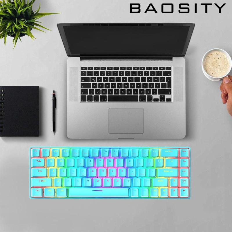68 Key Game Keyboard 60% Layout Waterproof Portable for Gamer Typist #8