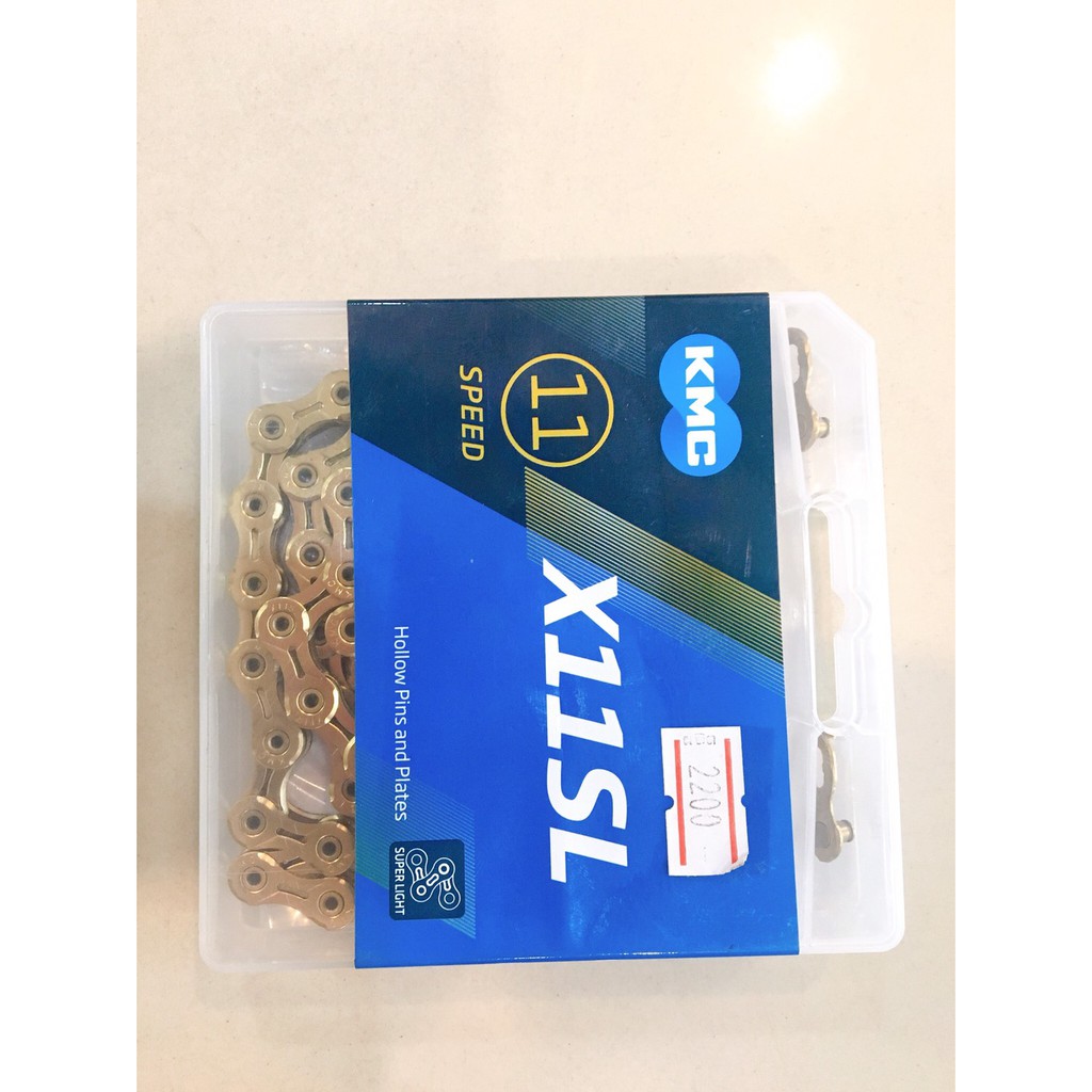 โซ่ทอง kmc 11 speed ของแท้ใช้ได้กับ 11 speed ทุกรุ่น
