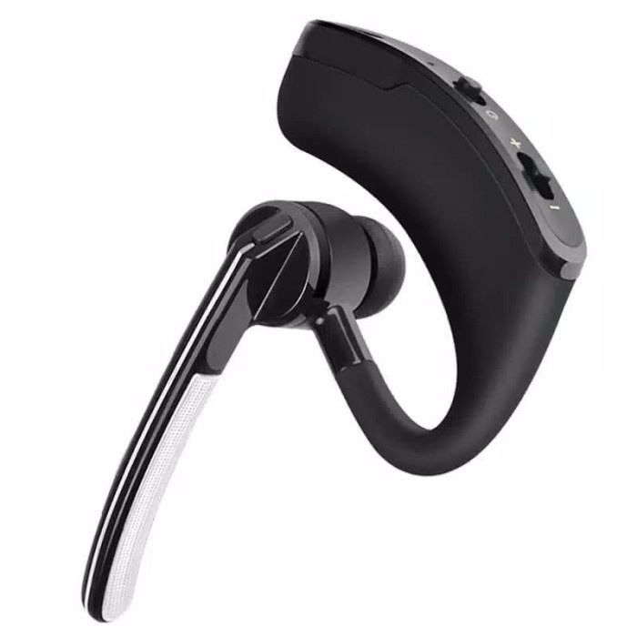 V8] ชุดหูฟังบลูทูธแบบยาว - หูฟังบลูทูธสีดํา SPORTY