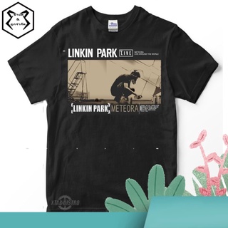 เสื้อยืด พรีเมี่ยม พิมพ์ลาย linkin park METEORA สําหรับผู้ชาย