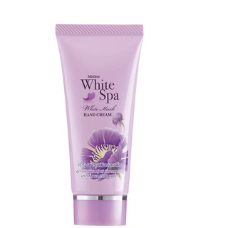 Mistine White Spa White Musk Hand Cream 30g. มิสทีน ครีมบำรุงมือและเล็บ