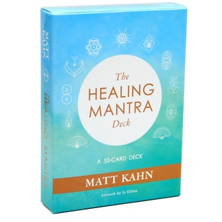 The Healing Mantra Deck: ดาดฟ้า 52 ใบ