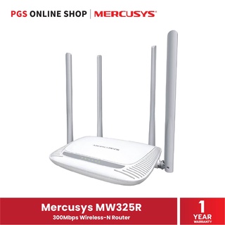 Mercusys MW325R (ไวร์เลสเร้าเตอร์) 300Mbps Wireless-N Router