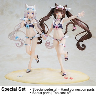 [แท้/Pre Order] Special set 1/7 Vanilla Chocola Nekopara - KDcolle - Maid Swimsuit Ver. (Alice Glint, Kadokawa)