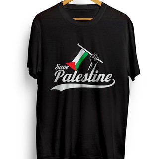 เสื้อยืดโอเวอร์ไซส์ฟรีเสื้อยืด PALASTINE DISTRO, PALESTINE DAKWAH - 3Y STORES-3XL