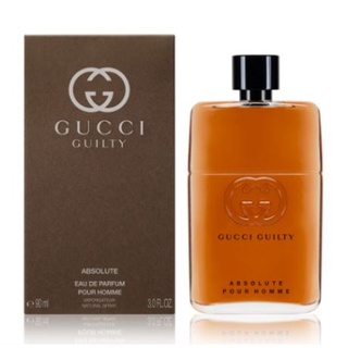 ของแท้!!! GUCCI Guilty Absolute Pour Homme EDP กล่องซีล 50ml &amp; 90ml (พร้อมส่งค่ะ)