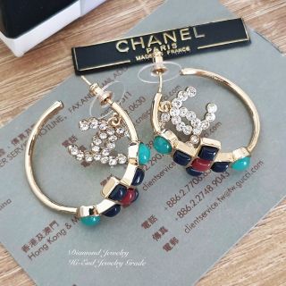 Earring ต่างหูงาน 1:1 เหมือนของแท้เป๊ะๆค่ะ รับรองงานสวยมากกกกก ดูหรู ดูผู้ดีสุดๆ