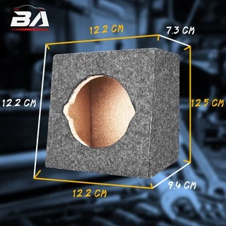 BA SOUND ตู้ลำโพงเปล่า 3 นิ้ว BA-B311 ตู้สำหรับใส่ ทวิตเตอร์แหลมจาน 4 นิ้ว ลำโพงเสียงแหลม 4 นิ้ว ลำโพงทวิตเตอร์ 4 นิ้ว
