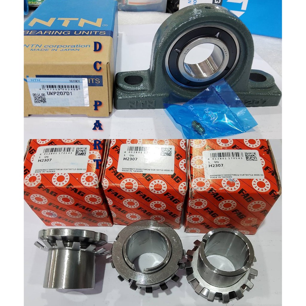 NTN UKP207D1 ใช้คู่กับ Sleeve FAG H2307 (รูเพลา 30 มิล)