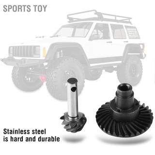 Sports Toy ชุดเกียร์สแตนเลส 30T / 8T สําหรับ Axial Ar44 Rc