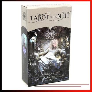 【Ready Stock】78 Cards Deck Tarot Dela Nuit