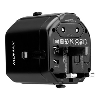 Momax 1-World Mini Ac Travel Adapter